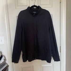 34 Heritage Lightweight Pima Cotton Zip Up Jacket | 2X